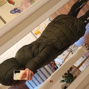 NORTH FACE PARKA ARMY GREEN CAMO **RARE** 💚 size M